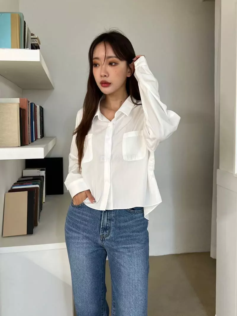 Rooms shop - Korean Women Fashion - #momslook - Baker Blouse - 4