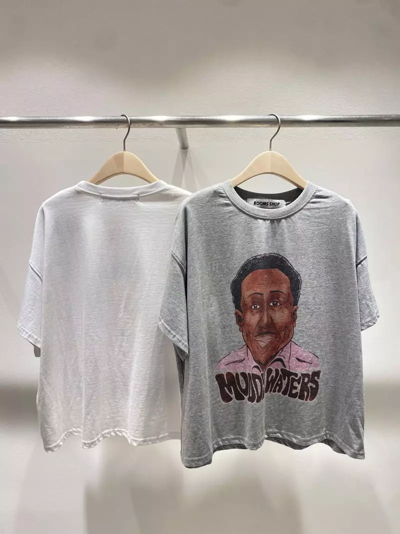Rooms shop - Korean Women Fashion - #womensfashion - Muddy Tee - 2