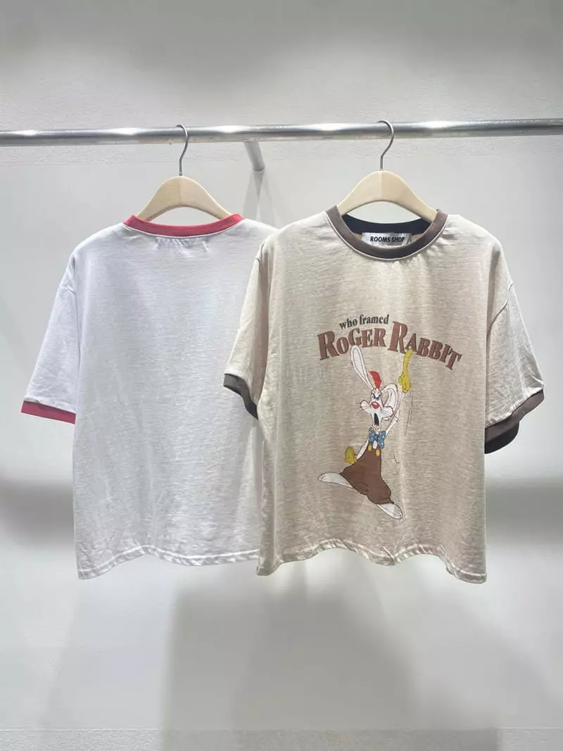 Rooms shop - Korean Women Fashion - #womensfashion - Rabbot Tee