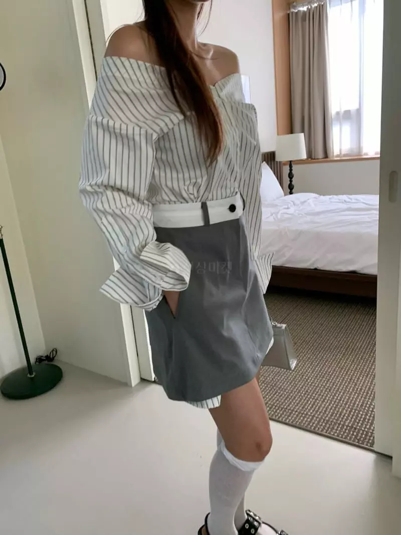 Rooms shop - Korean Women Fashion - #womensfashion - Dobi Skirt - 3