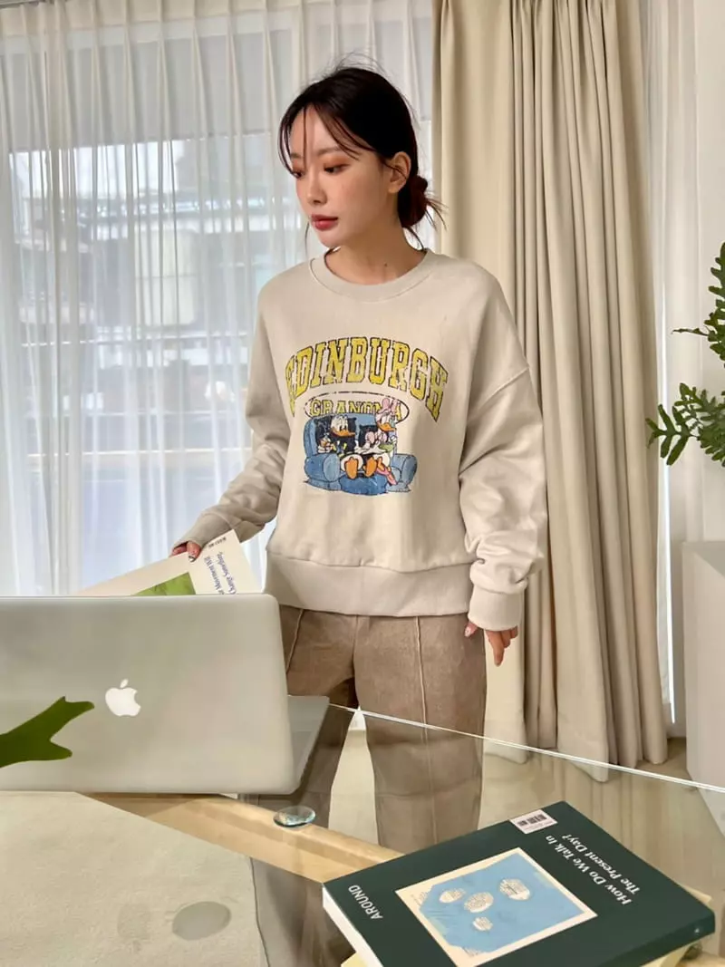 Rooms shop - Korean Women Fashion - #womensfashion - Nald Sweatshirt