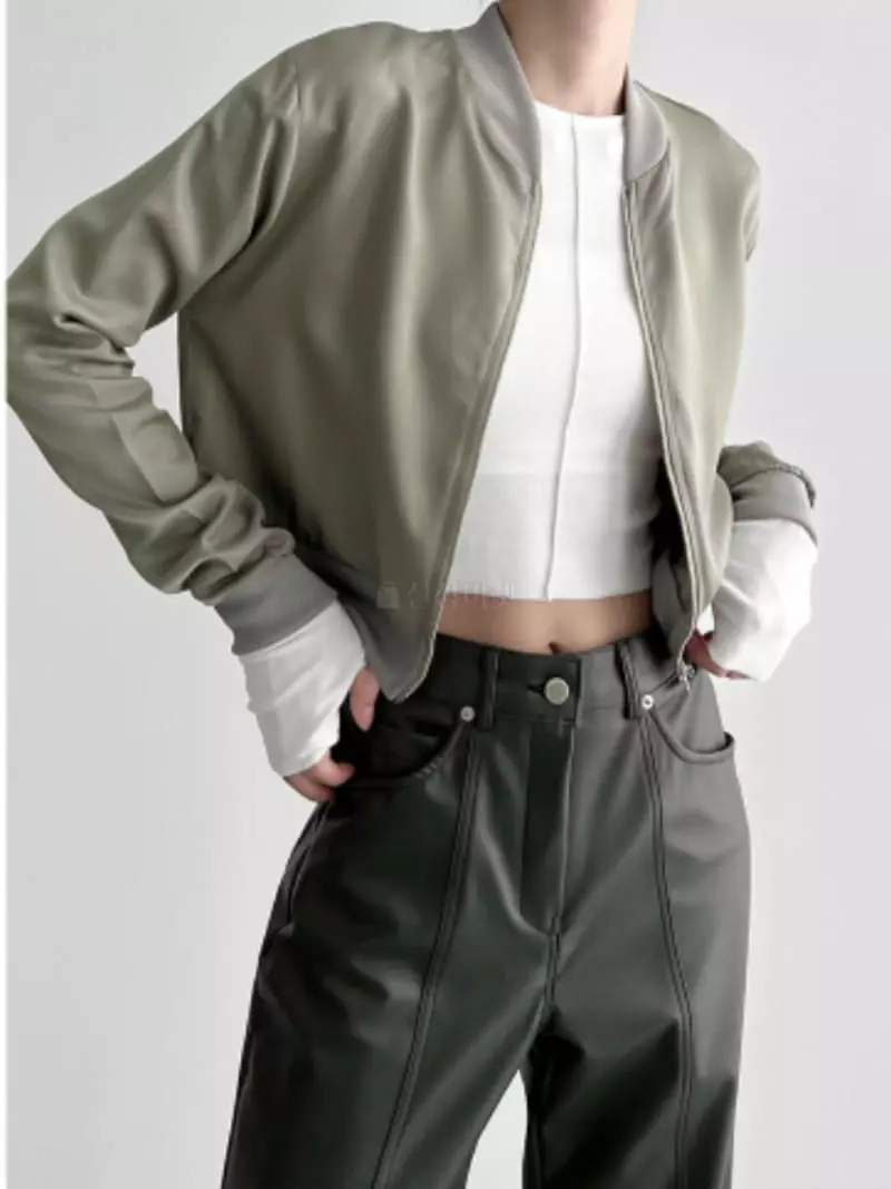 Rooof - Korean Women Fashion - #momslook - Autumn Jacket - 3