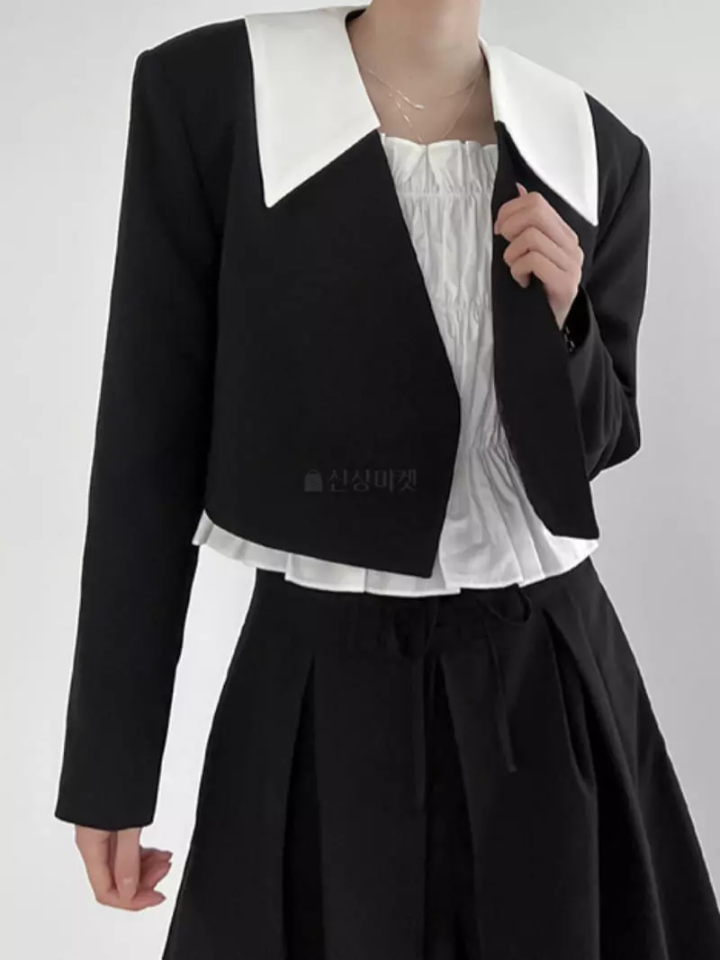 Rooof - Korean Women Fashion - #momslook - Sailor Jakcet