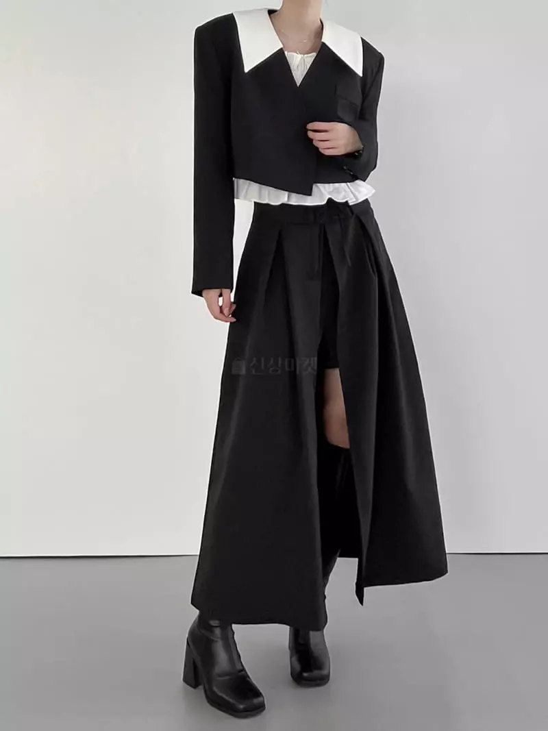 Rooof - Korean Women Fashion - #momslook - Sailor Jakcet - 5