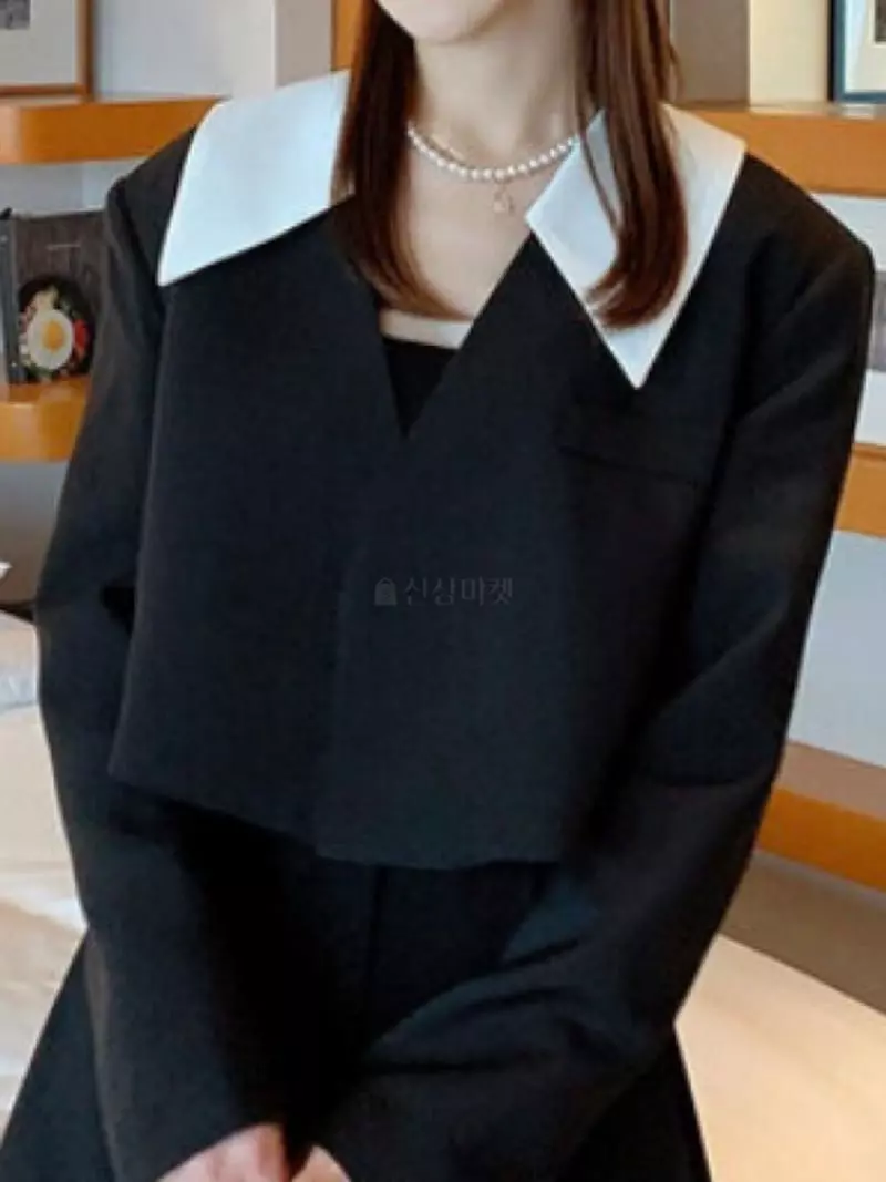 Rooof - Korean Women Fashion - #momslook - Sailor Jakcet - 9