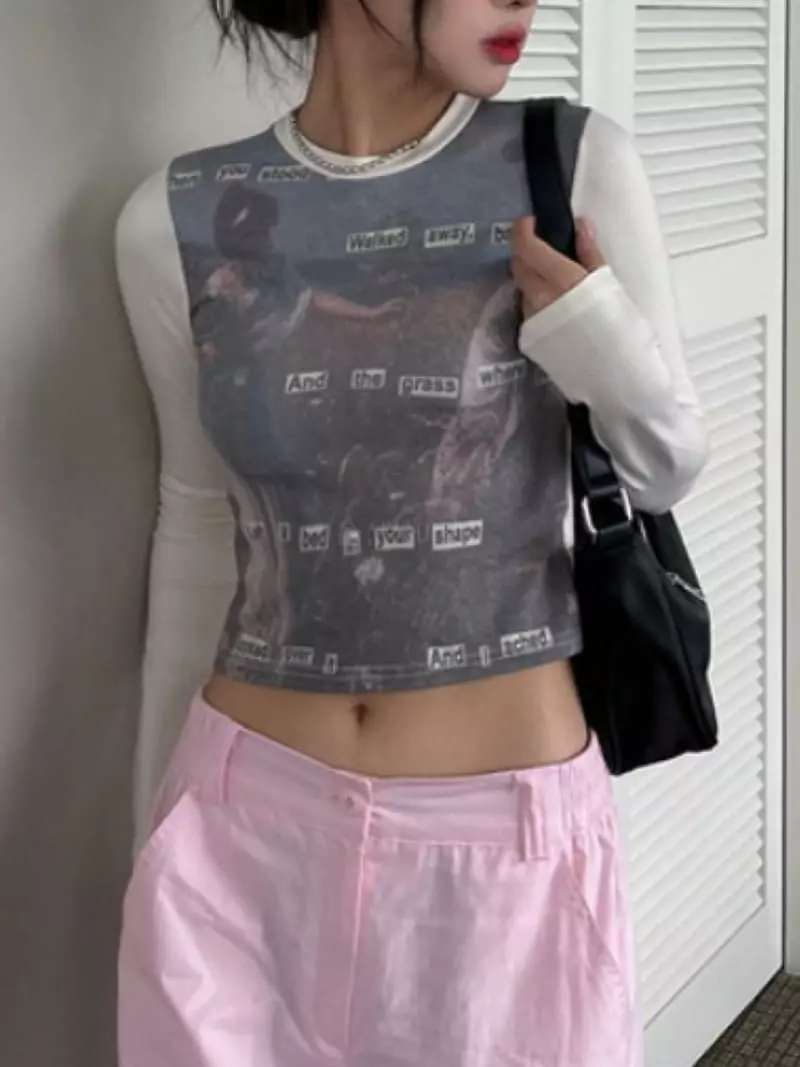 Rooof - Korean Women Fashion - #momslook - Vincent Tee - 4