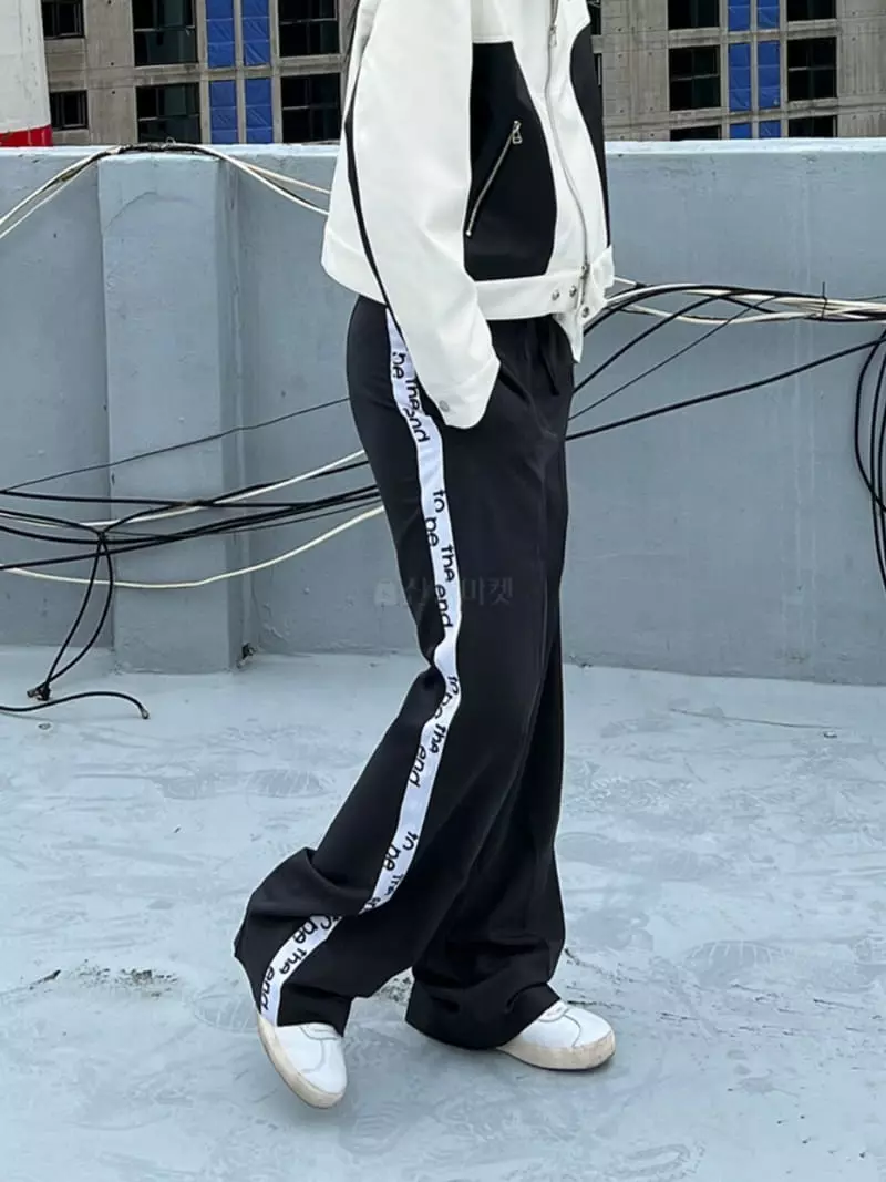 Rooof - Korean Women Fashion - #momslook - Track Pants - 11