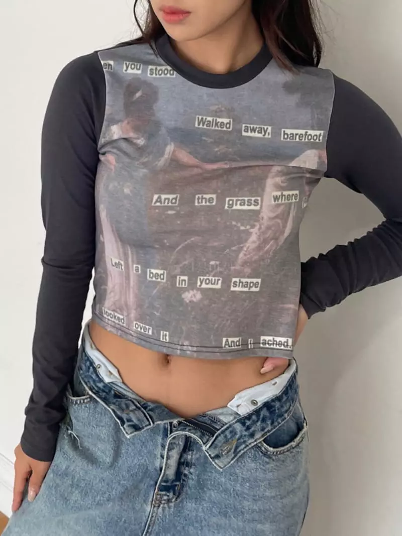 Rooof - Korean Women Fashion - #pursuepretty - Vincent Tee - 9