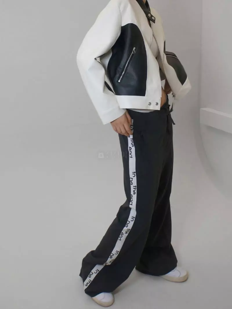 Rooof - Korean Women Fashion - #thatsdarling - Track Pants - 4