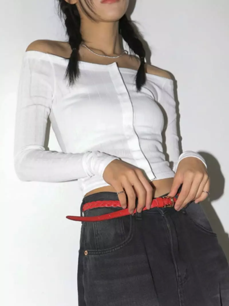 Rooof - Korean Women Fashion - #womensfashion - Off Cardigan - 9