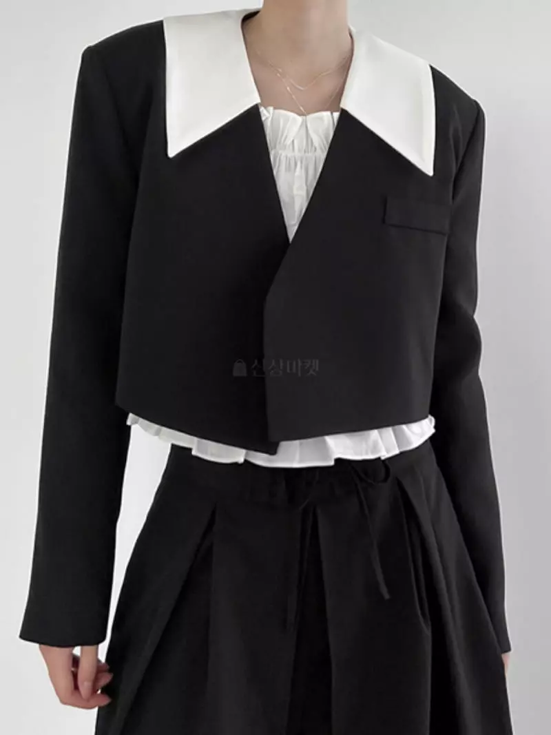 Rooof - Korean Women Fashion - #womensfashion - Sailor Jakcet - 2