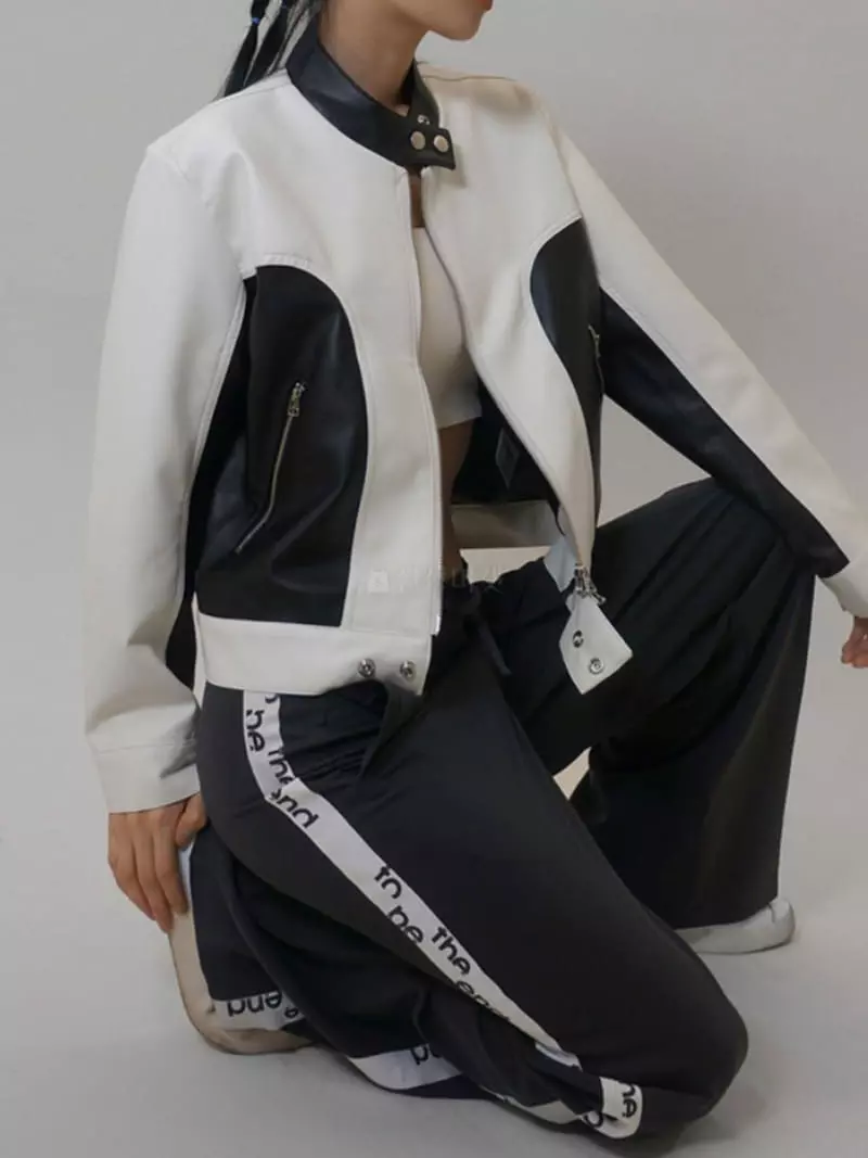 Rooof - Korean Women Fashion - #womensfashion - Track Pants - 6