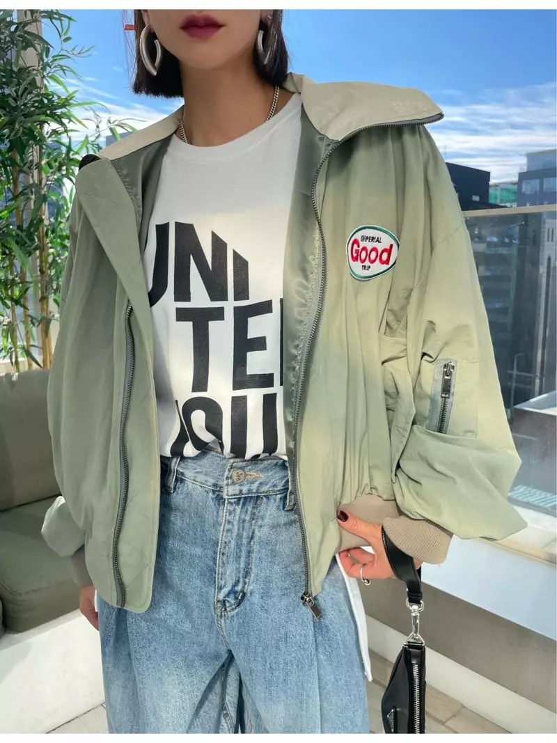 Ryon - Korean Women Fashion - #momslook - Airpork Color Jumper - 2