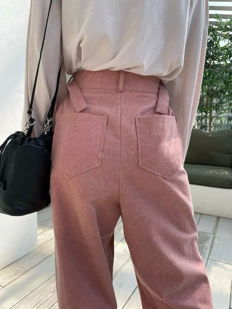 Ryon - Korean Women Fashion - #momslook - Pigment Pants - 5