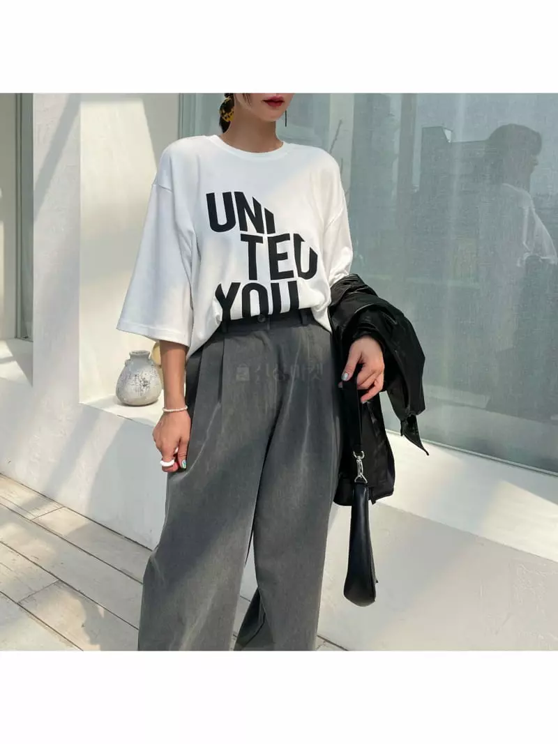 Ryon - Korean Women Fashion - #momslook - Us Tee - 9