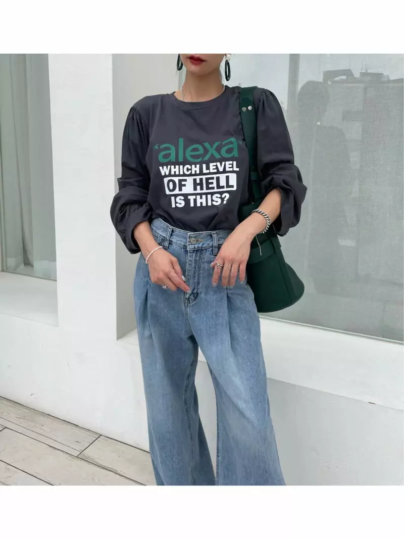 Ryon - Korean Women Fashion - #momslook - Alex Tee - 10