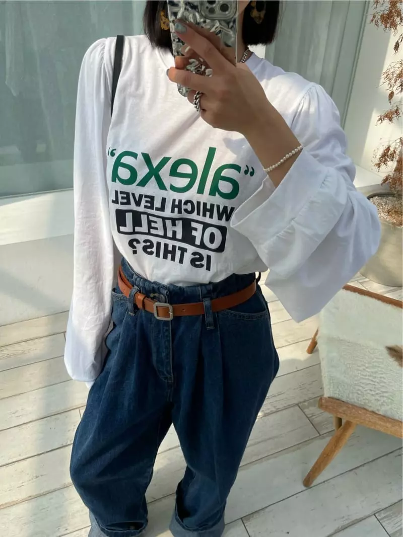 Ryon - Korean Women Fashion - #momslook - Alex Tee - 12