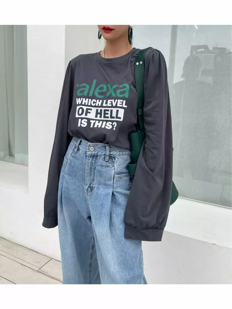 Ryon - Korean Women Fashion - #momslook - Alex Tee - 8