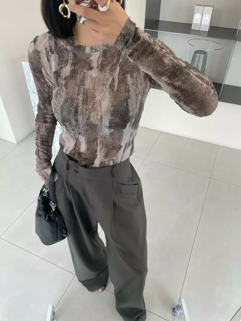 Ryon - Korean Women Fashion - #momslook - Mable Tee - 7