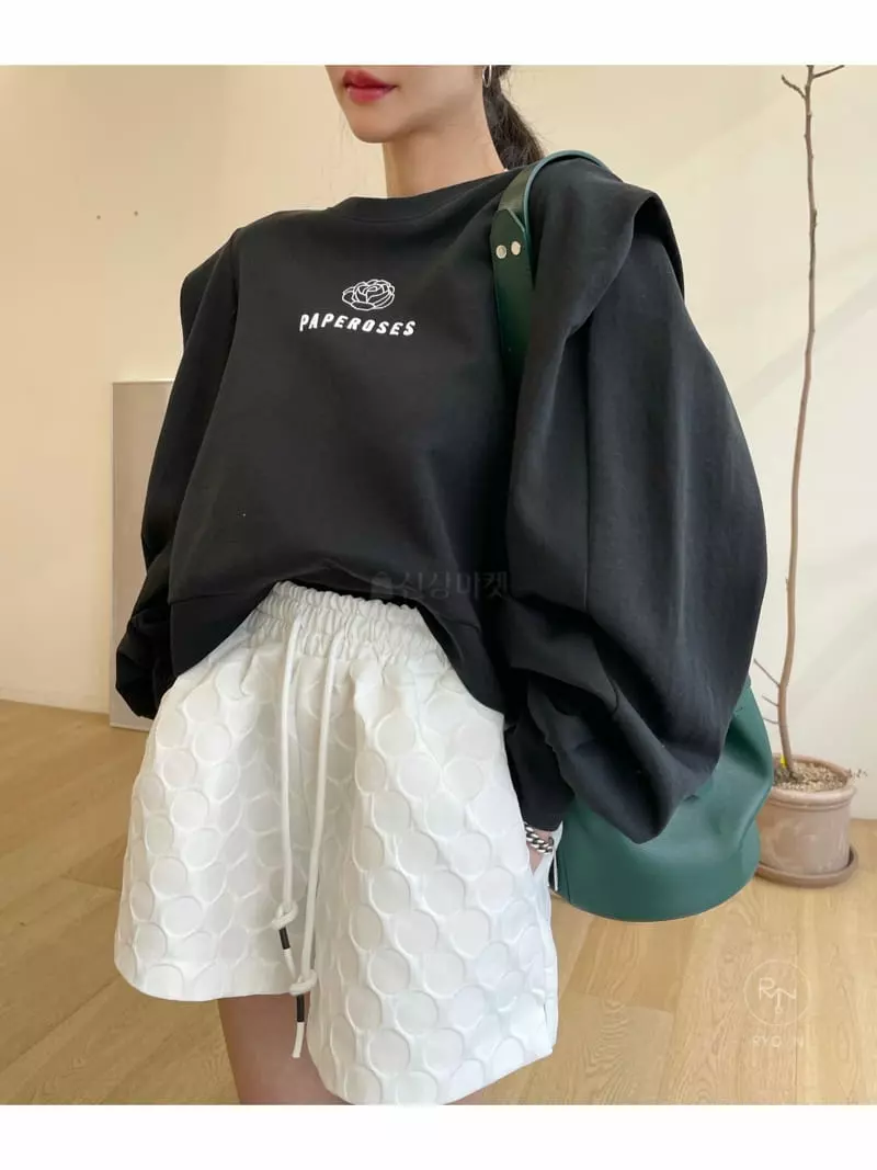 Ryon - Korean Women Fashion - #momslook - Rose Sweatshirt - 10