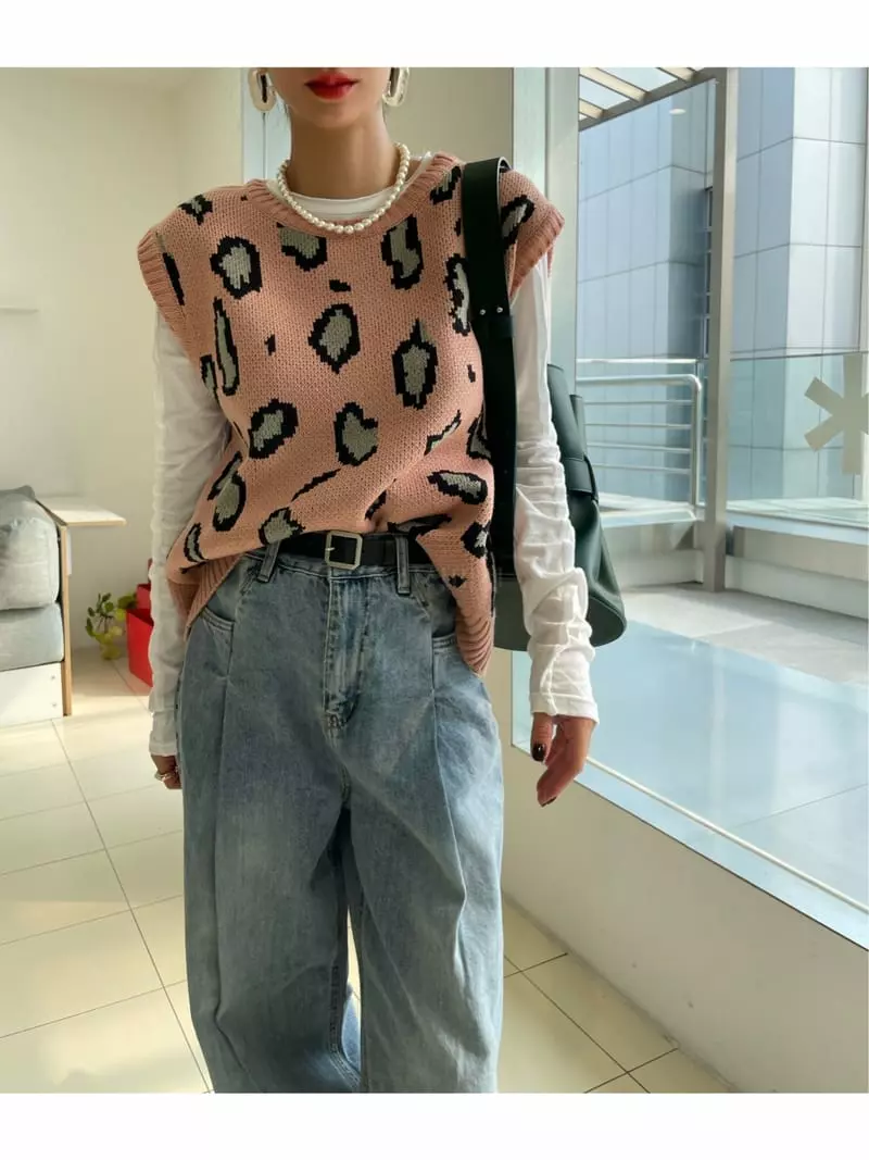 Ryon - Korean Women Fashion - #womensfashion - Leo R Vest - 4