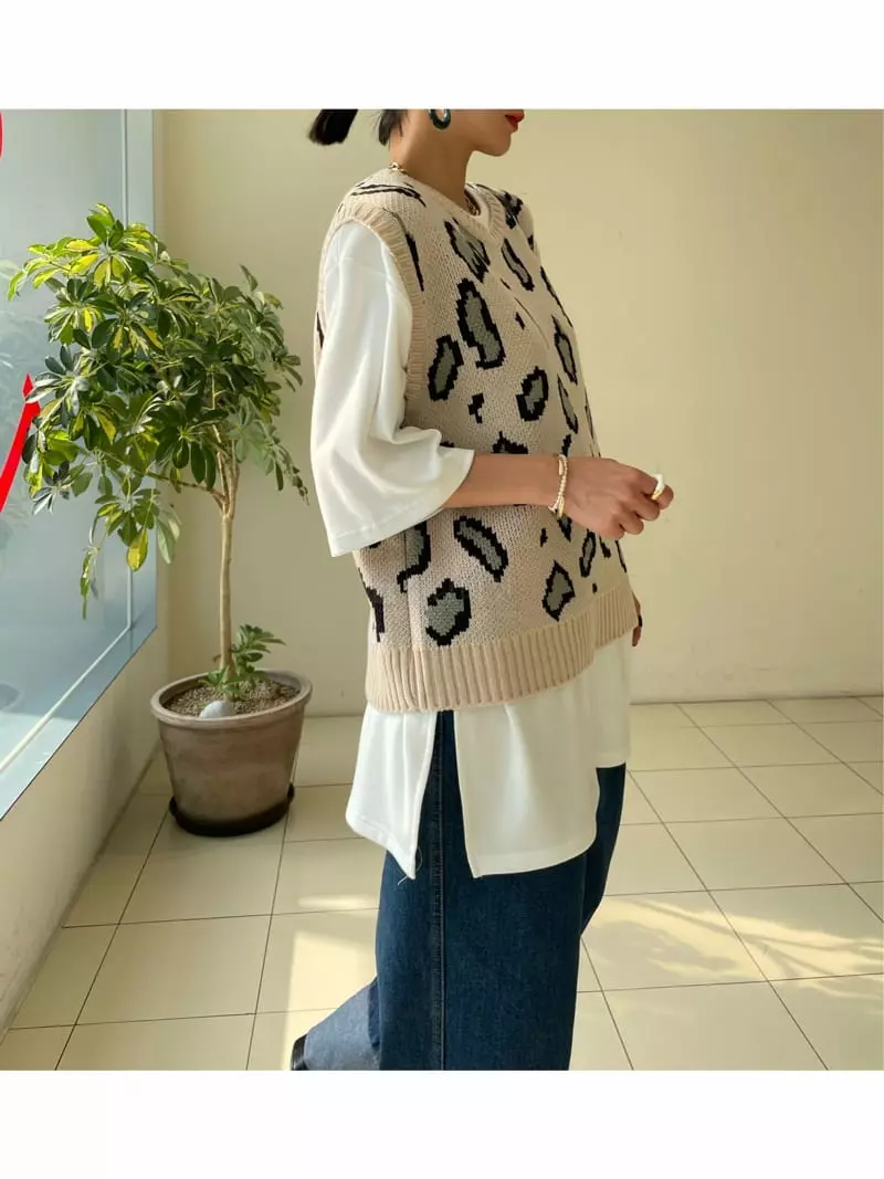 Ryon - Korean Women Fashion - #momslook - Leo R Vest - 8