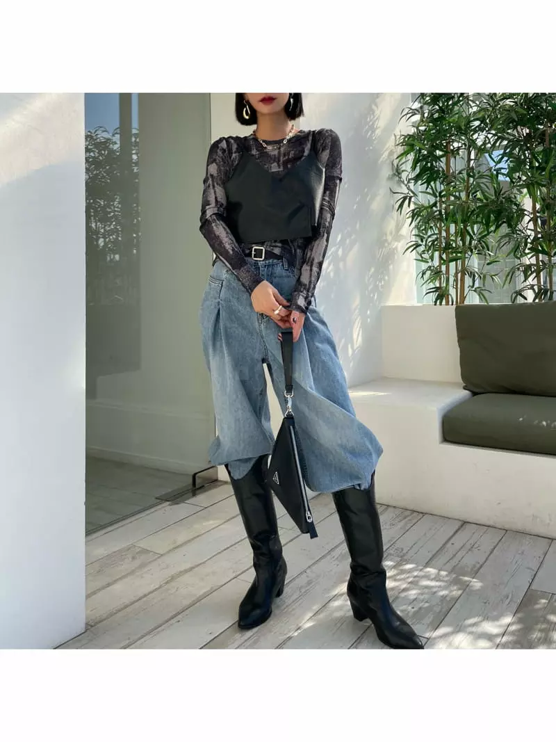 Ryon - Korean Women Fashion - #momslook - Leather Bustier - 11