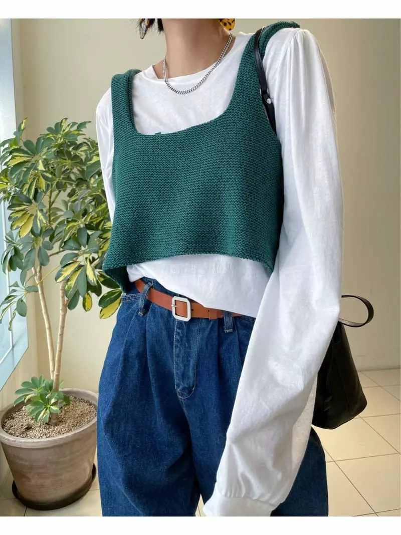 Ryon - Korean Women Fashion - #momslook - Quilting Vest - 2