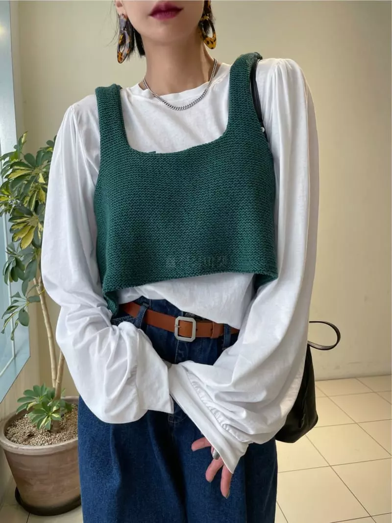 Ryon - Korean Women Fashion - #womensfashion - Quilting Vest - 4