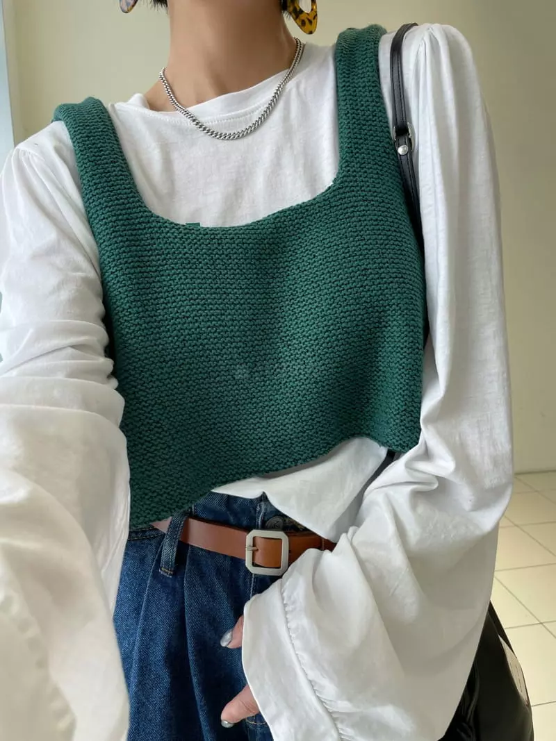 Ryon - Korean Women Fashion - #momslook - Quilting Vest - 6