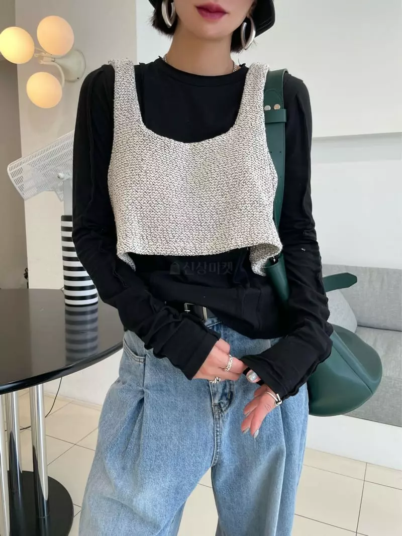 Ryon - Korean Women Fashion - #momslook - Quilting Vest - 7