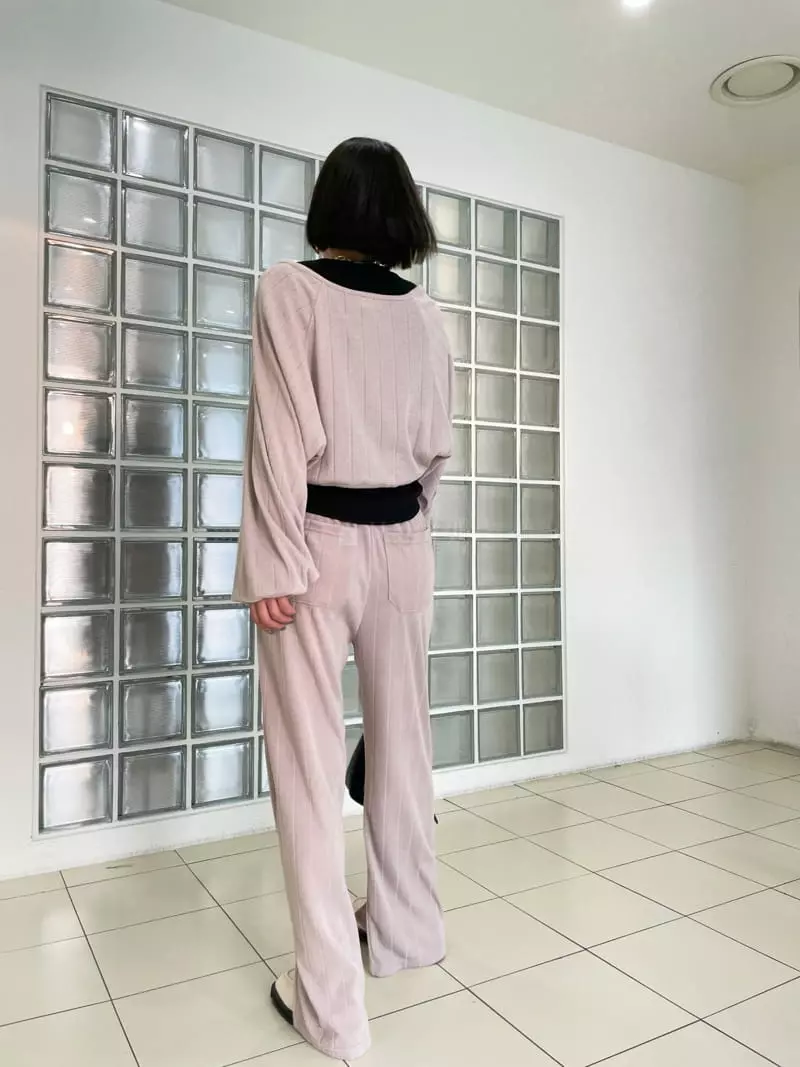Ryon - Korean Women Fashion - #restrostyle - Rib Pants - 8