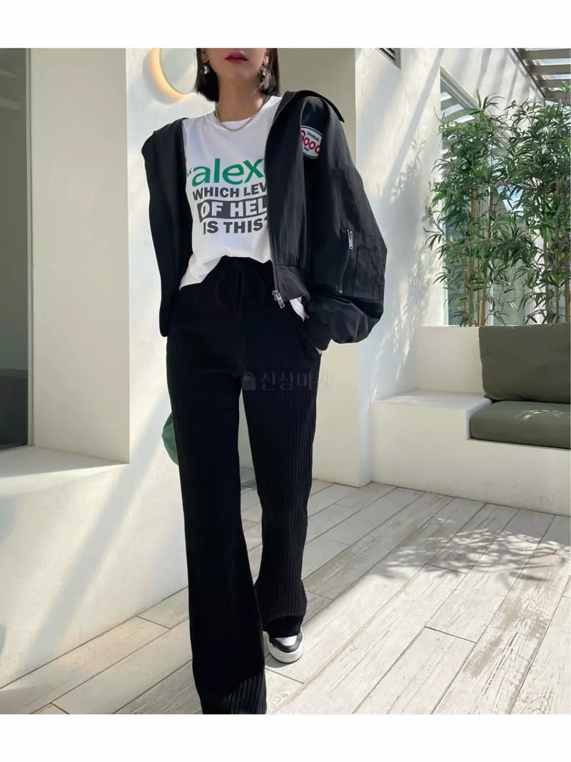 Ryon - Korean Women Fashion - #romanticstyle - Airpork Color Jumper - 12