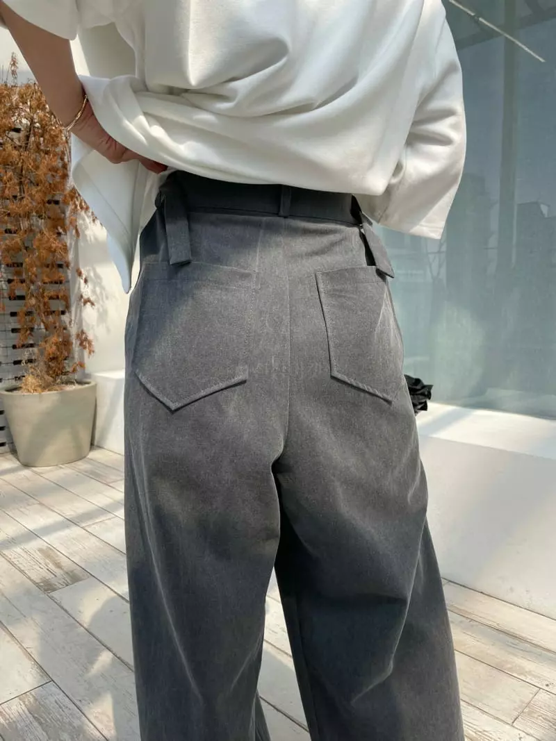 Ryon - Korean Women Fashion - #romanticstyle - Pigment Pants - 11