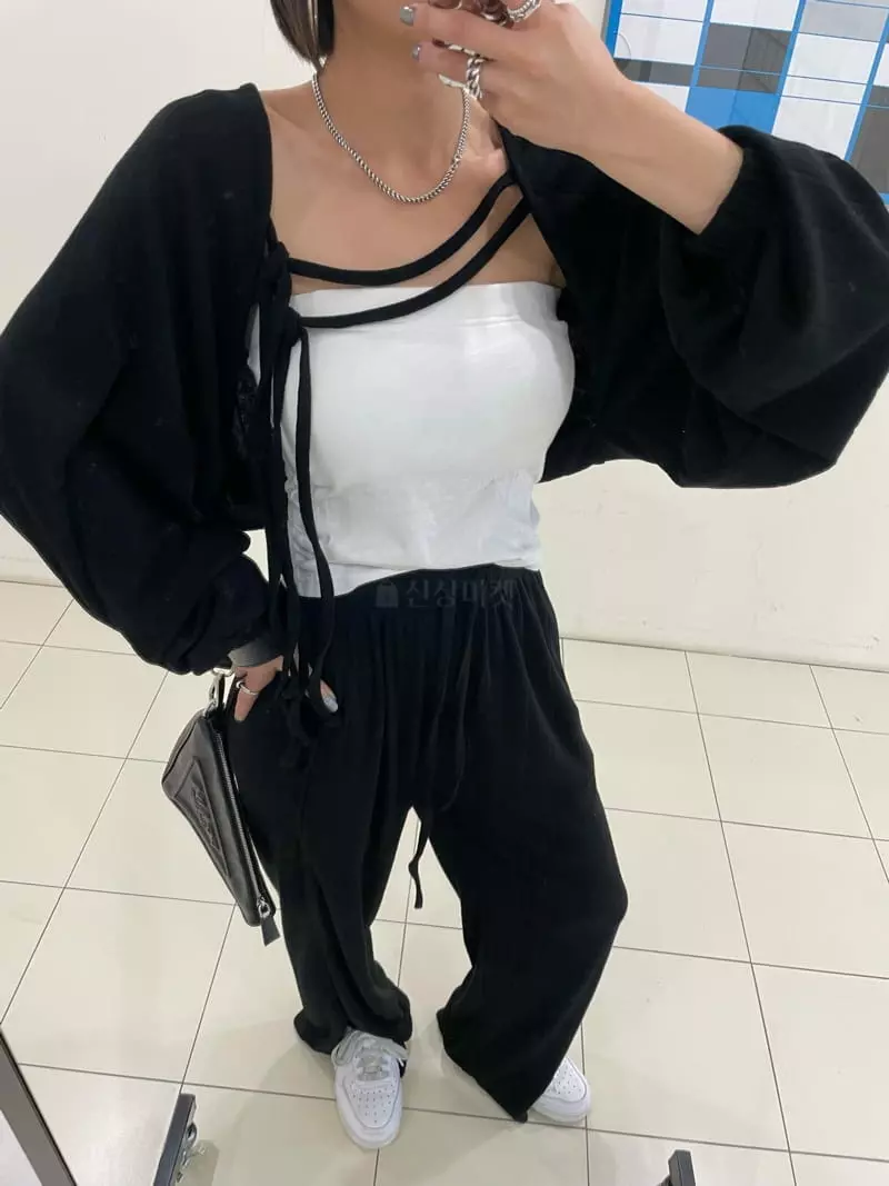 Ryon - Korean Women Fashion - #romanticstyle - Rib Cardigan - 10