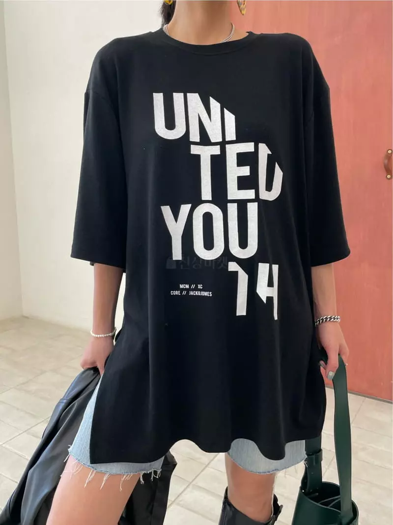 Ryon - Korean Women Fashion - #thatsdarling - Us Tee - 5