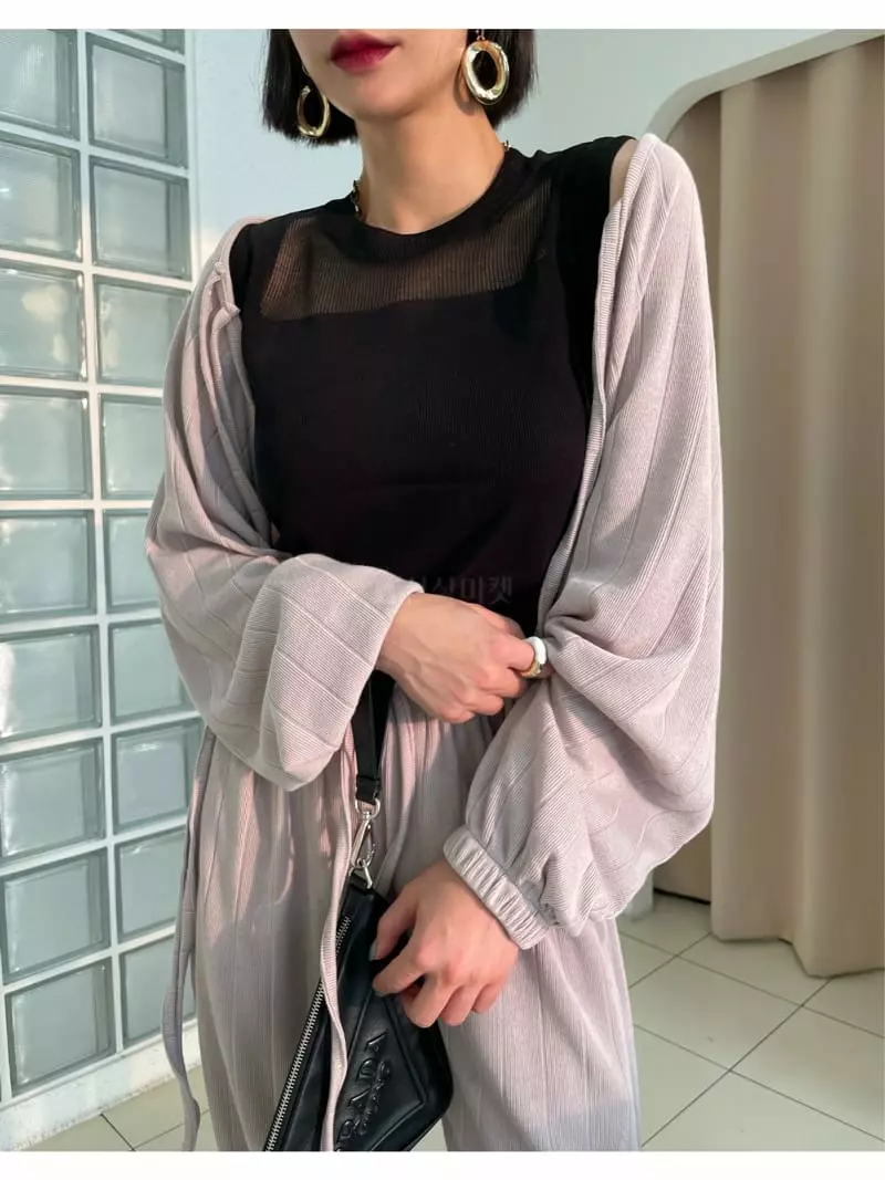 Ryon - Korean Women Fashion - #thatsdarling - Rib Cardigan - 12