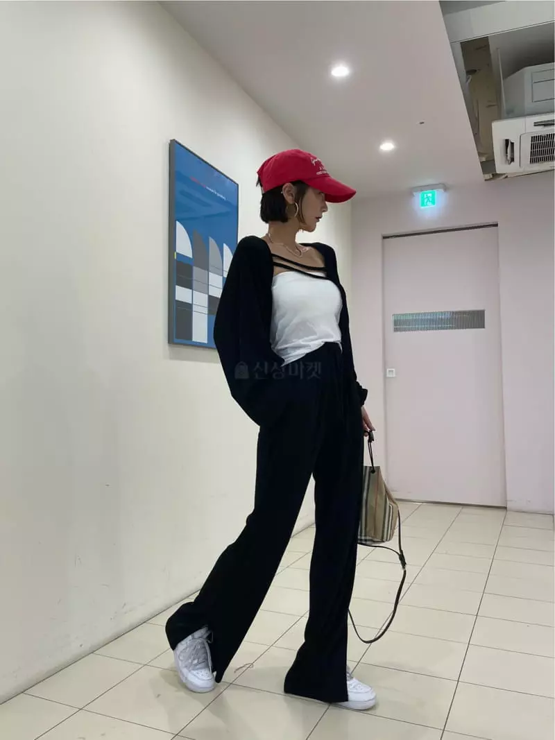 Ryon - Korean Women Fashion - #thatsdarling - Rib Pants - 11