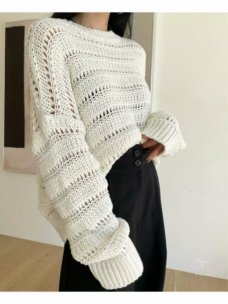Ryon - Korean Women Fashion - #thelittlethings - Scsi R Knit Tee