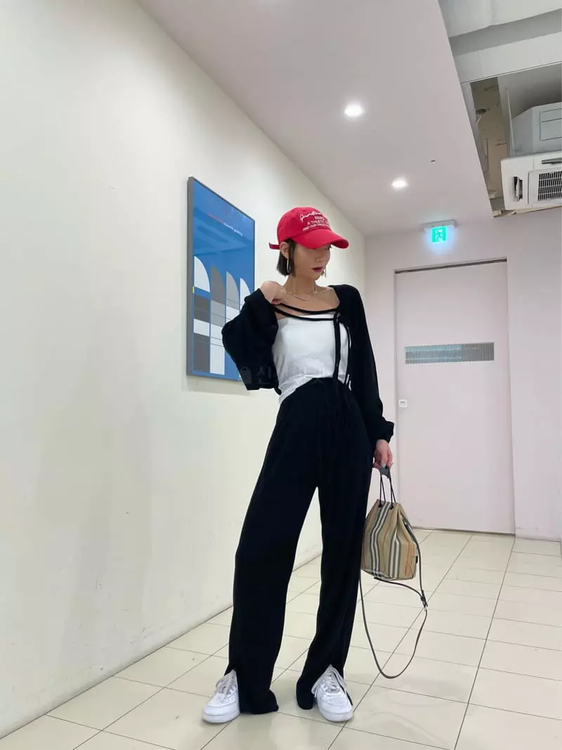 Ryon - Korean Women Fashion - #thelittlethings - Rib Pants - 12