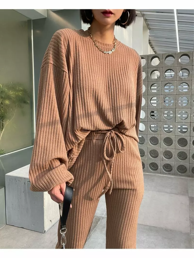 Ryon - Korean Women Fashion - #vintageinspired - Cami Set - 5