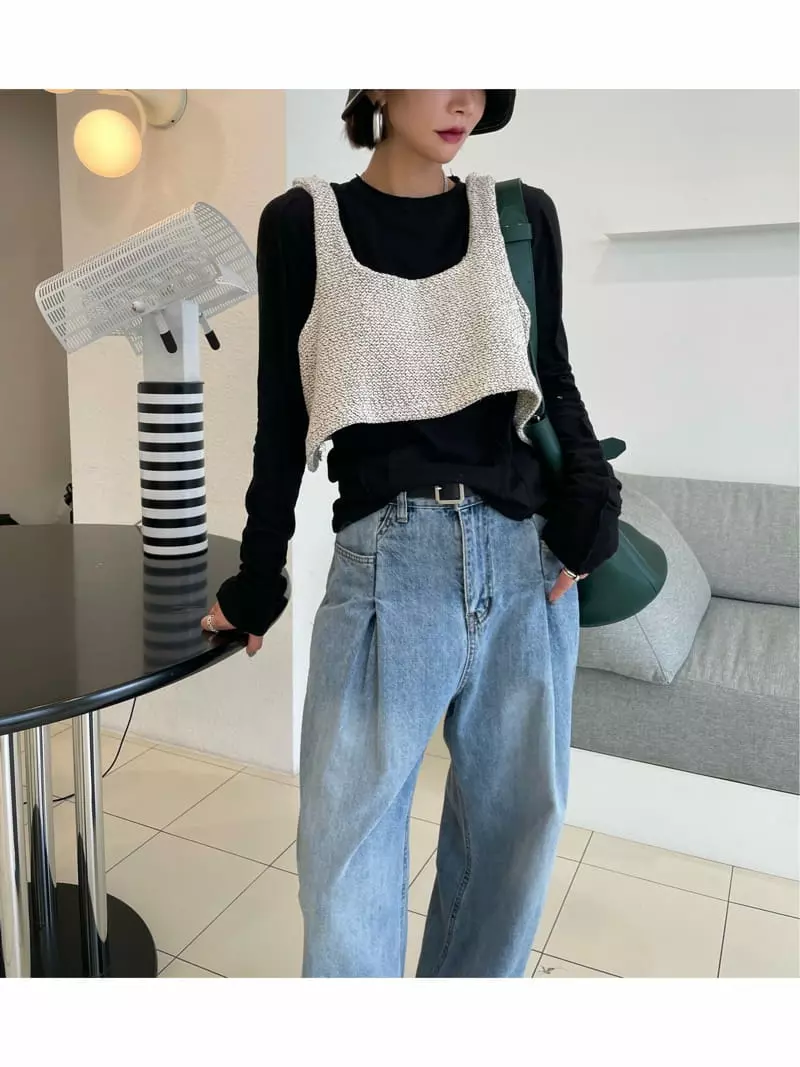 Ryon - Korean Women Fashion - #vintageinspired - Quilting Vest - 10