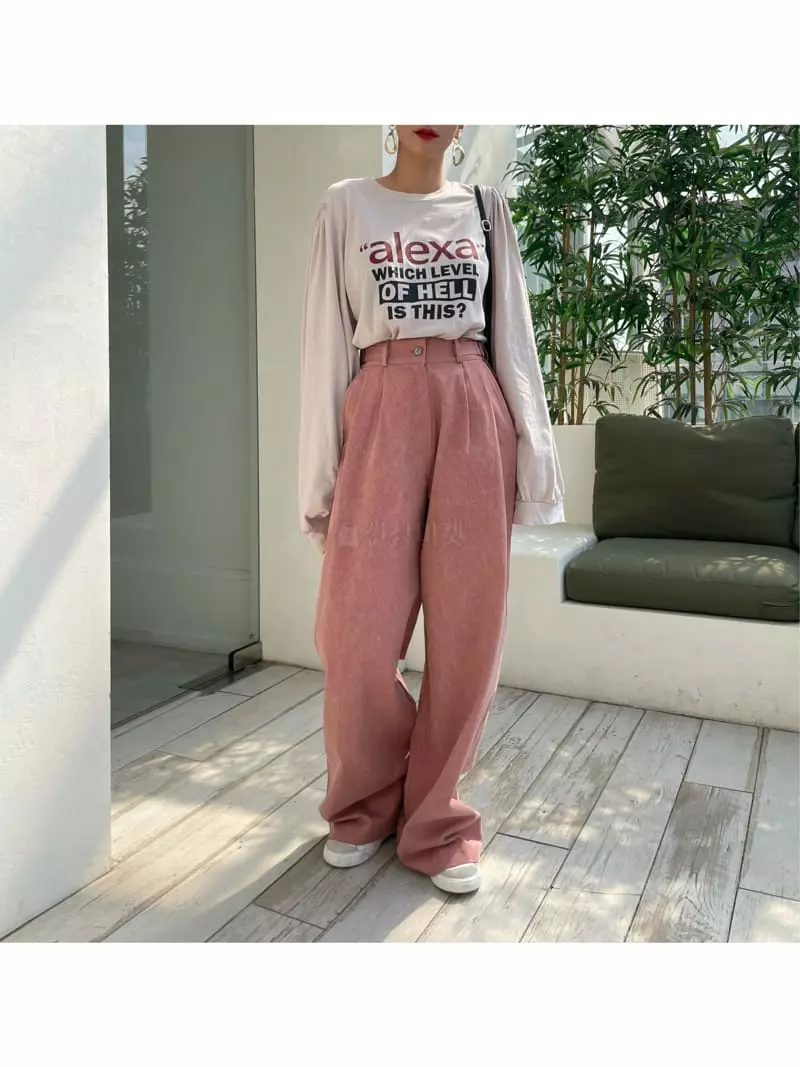 Ryon - Korean Women Fashion - #vintagekidsstyle - Pigment Pants - 8