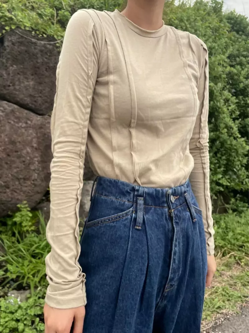 Ryon - Korean Women Fashion - #vintagekidsstyle - Deggi Tee - 9