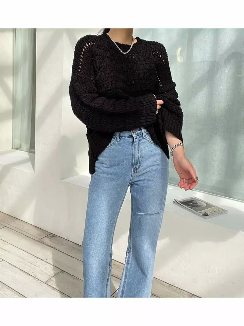 Ryon - Korean Women Fashion - #womensfashion - Scsi R Knit Tee - 11