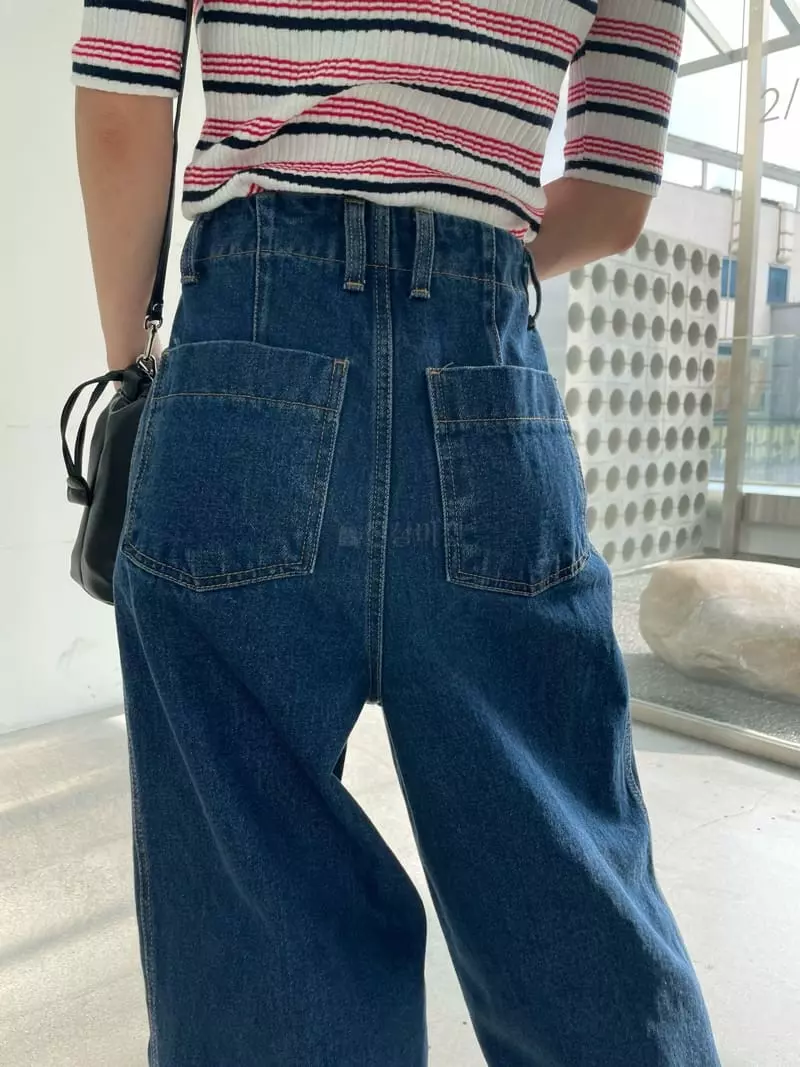 Ryon - Korean Women Fashion - #womensfashion - Roll Up Jeans - 8