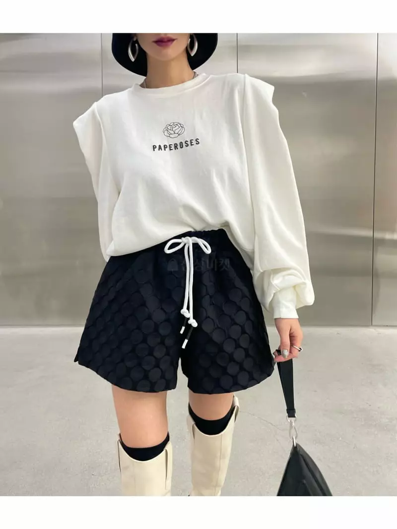 Ryon - Korean Women Fashion - #womensfashion - Rose Sweatshirt