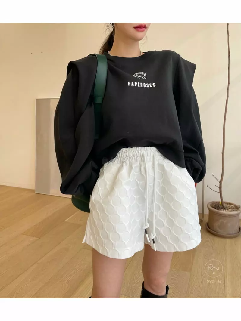 Ryon - Korean Women Fashion - #womensfashion - Rose Sweatshirt - 9