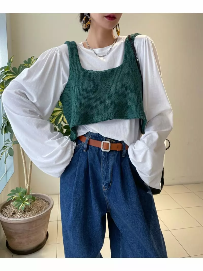 Ryon - Korean Women Fashion - #womensfashion - Quilting Vest - 3
