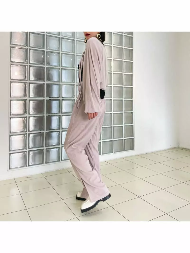 Ryon - Korean Women Fashion - #momslook - Rib Pants - 4